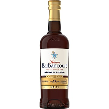 Barbancourt Estate Reserve  15 Year Old Rum 750ml