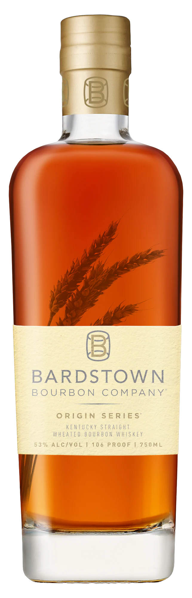 Bardstown Bourbon Company Origin Series 106 Proof Kentucky Straight Wheated Bourbon Whiskey 750ml