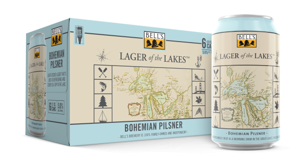Bell's Brewery Lager of the Lakes Lager Beer 6-Pack