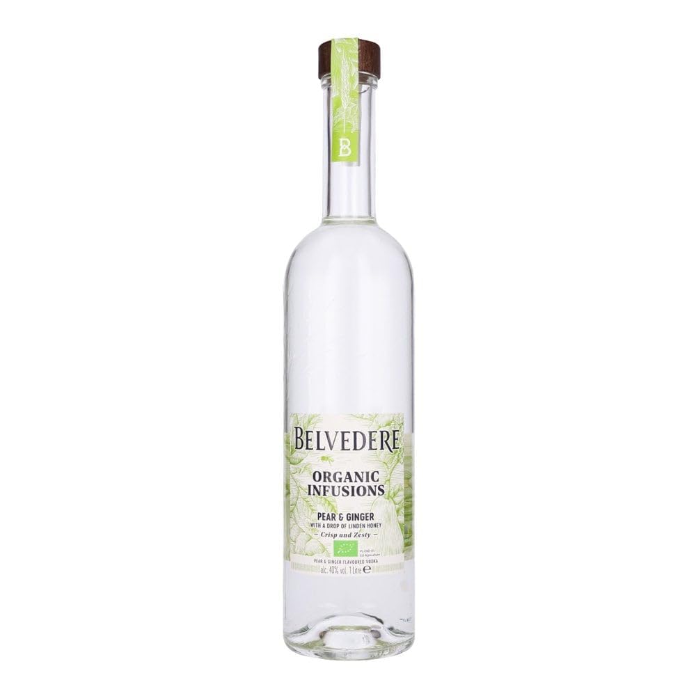 Belvedere Organic Infusions Pear & Ginger Vodka 1Lt