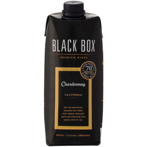 Black Box Monterey County Chardonnay 500ml