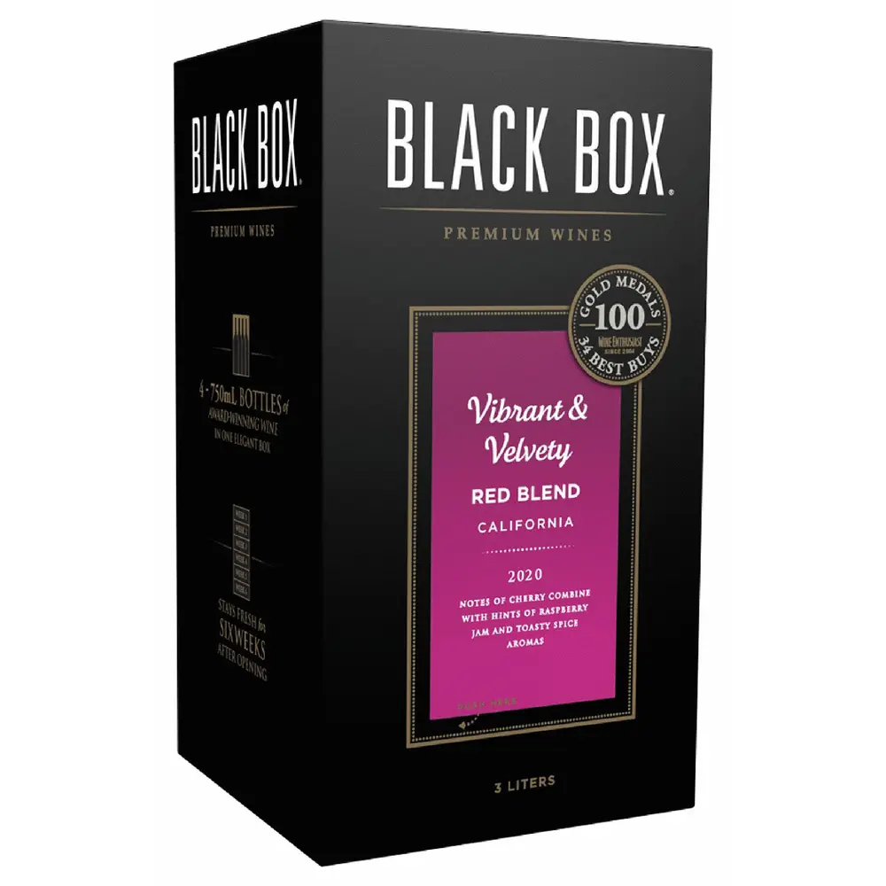 Black Box Vibrant & Velvety Red Blend 1Lt