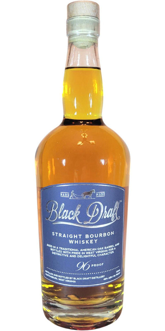 Black Draft Distillery Straight Bourbon Whiskey 750ml