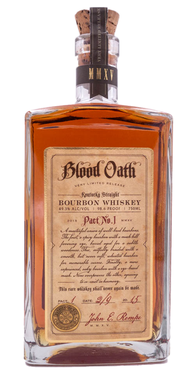 Blood Oath Pact No. 1 Kentucky Straight Bourbon Whiskey 750ml