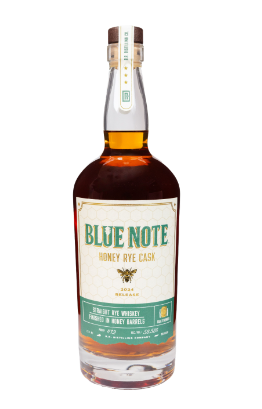 Blue Note Bourbon Honey Rye Whiskey 117.2 Proof 750ml