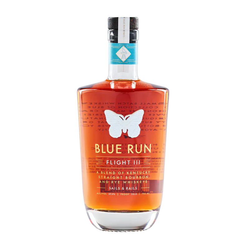 Blue Run Flight Series III Sails & Rails Kentucky Straight Bourbon Whiskey 750ml