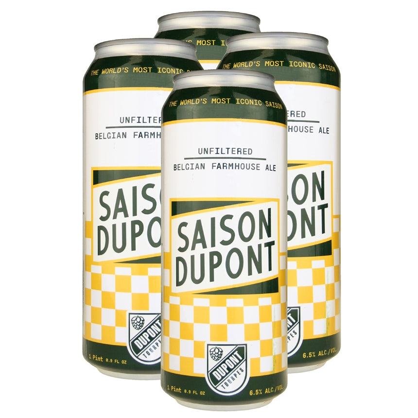 Brasserie Dupont Saison Dupont Blond Beer 11.2-Oz Can 4-Pack