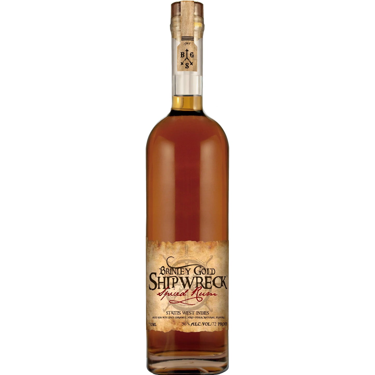 Brinley Gold Spiced Rum 750ml