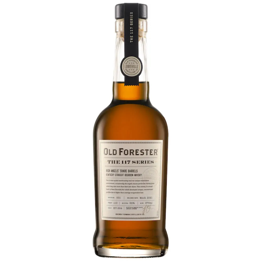 Old Forester 117 Series High Angels Share Barrels 001 Straight Bourbon Whiskey 375ml