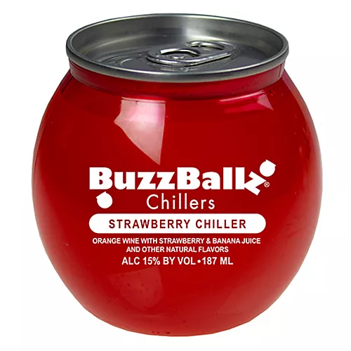Buzz Ballz Strawberry Chiller Cocktail 187ml
