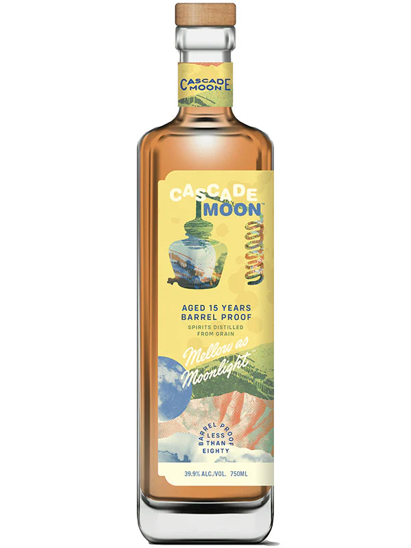 Cascade Moon Mellow as Moonlight Barrel Proof 15 Year Old Whisky 750ml