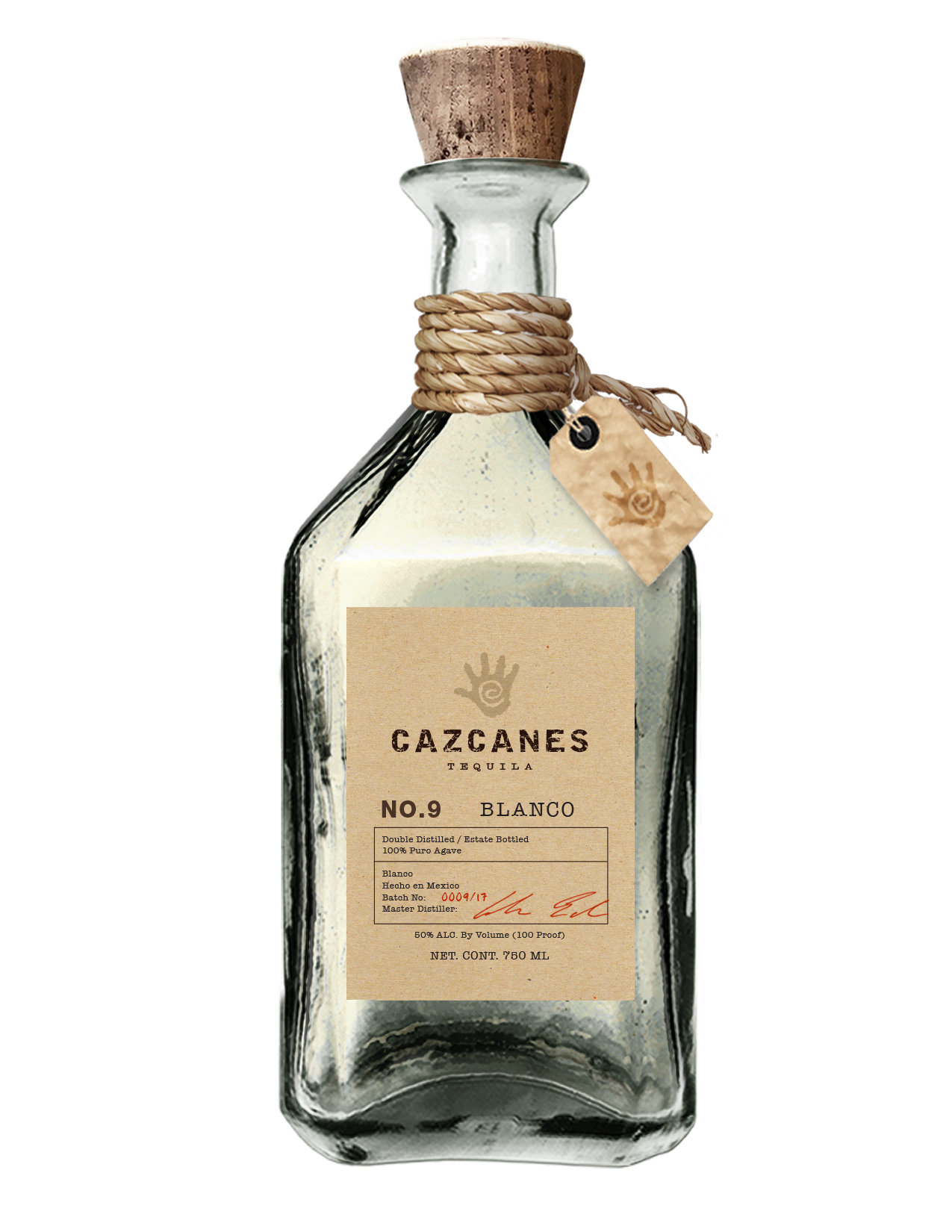 Cazcanes No.9 Blanco Tequila 750ml