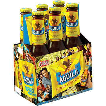 Cerveza Aguila Beer 11.2-Oz Bottle 6-Pack