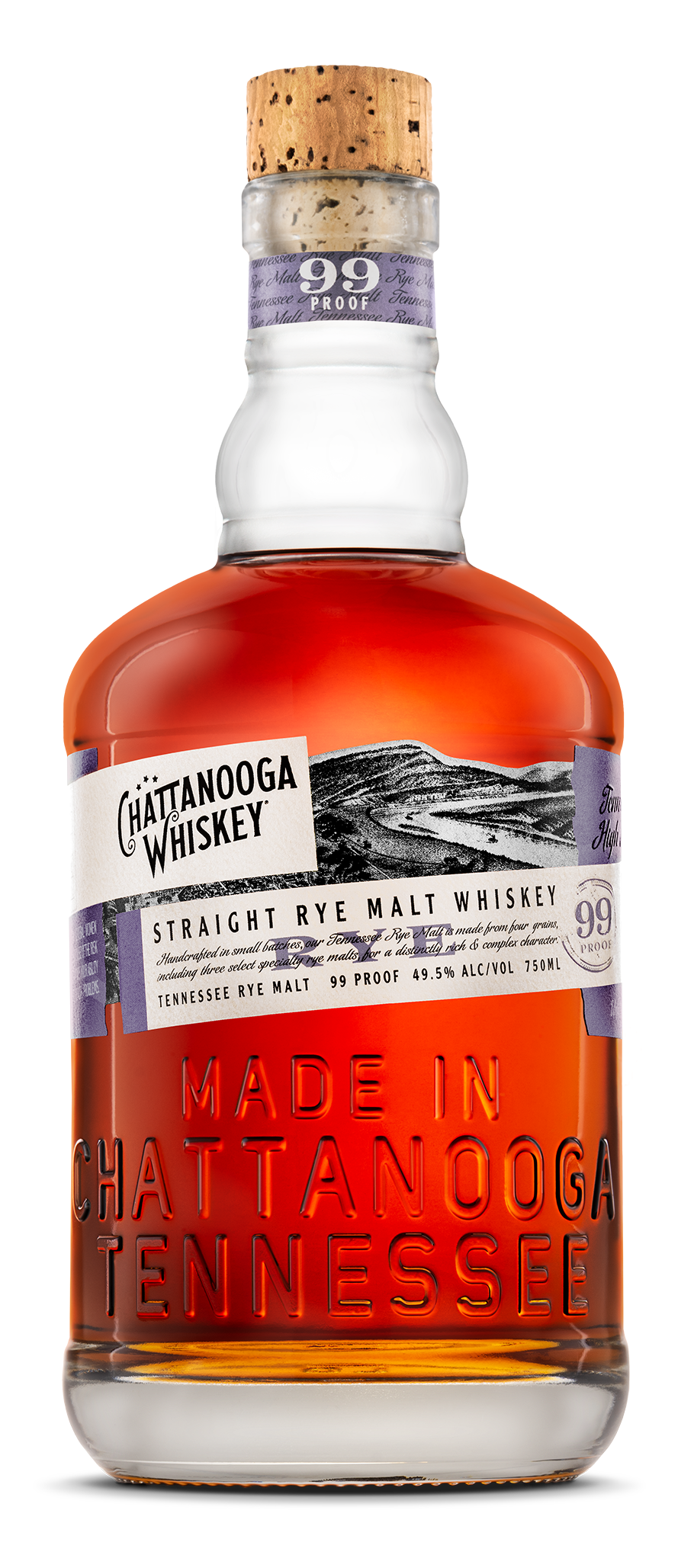 Chattanooga Straight Rye Malt Whiskey 750ml