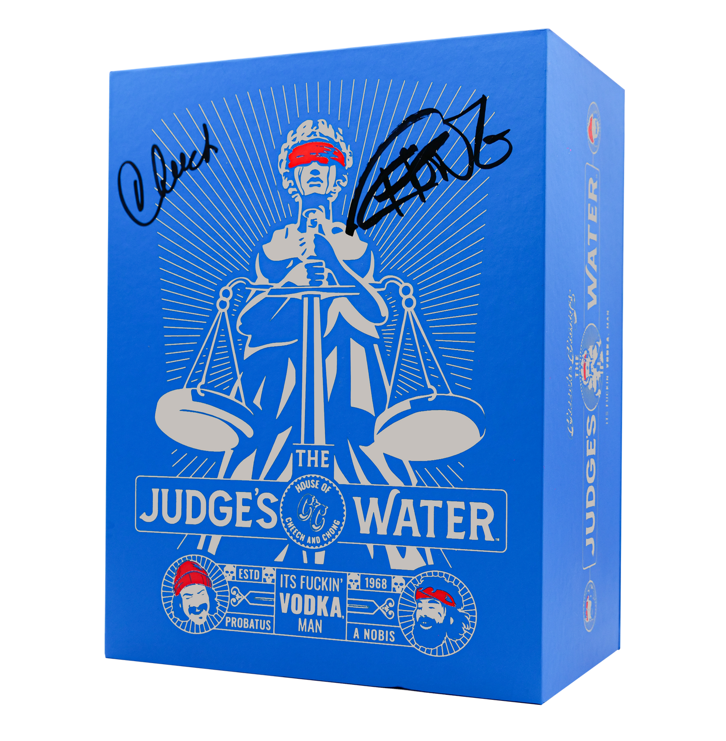 Cheech and Chong's The Judge's Water Vodka Collectors Edition