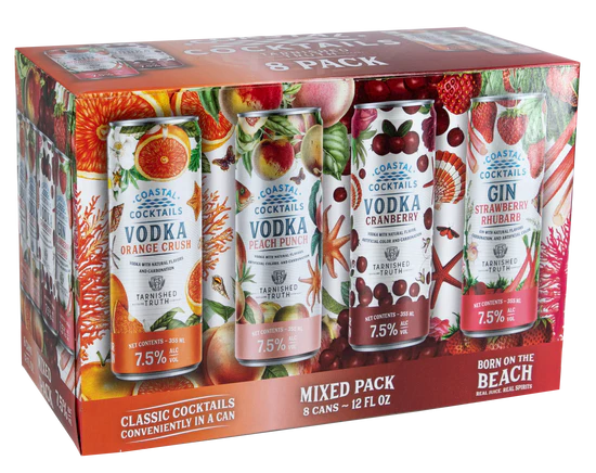 Coastal Cocktails Variety Pack Can 8-Pack