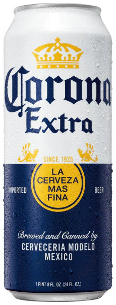 Corona Extra Lager Beer Can 24-Oz