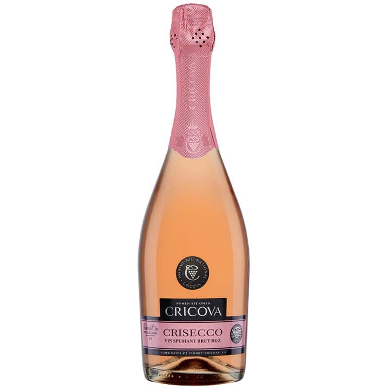 Cricova Crisecco Brut Rose 750ml