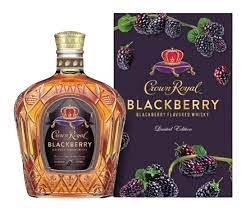 Crown Royal Limited Edition Blackberry Flavored Whisky 750ml