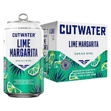 Cutwater Spirits Tequila Margarita Lime Cocktail 12-Oz Can 4-Pack