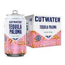 Cutwater Spirits Tequila Paloma Grapefruit Cocktail 4-Pack