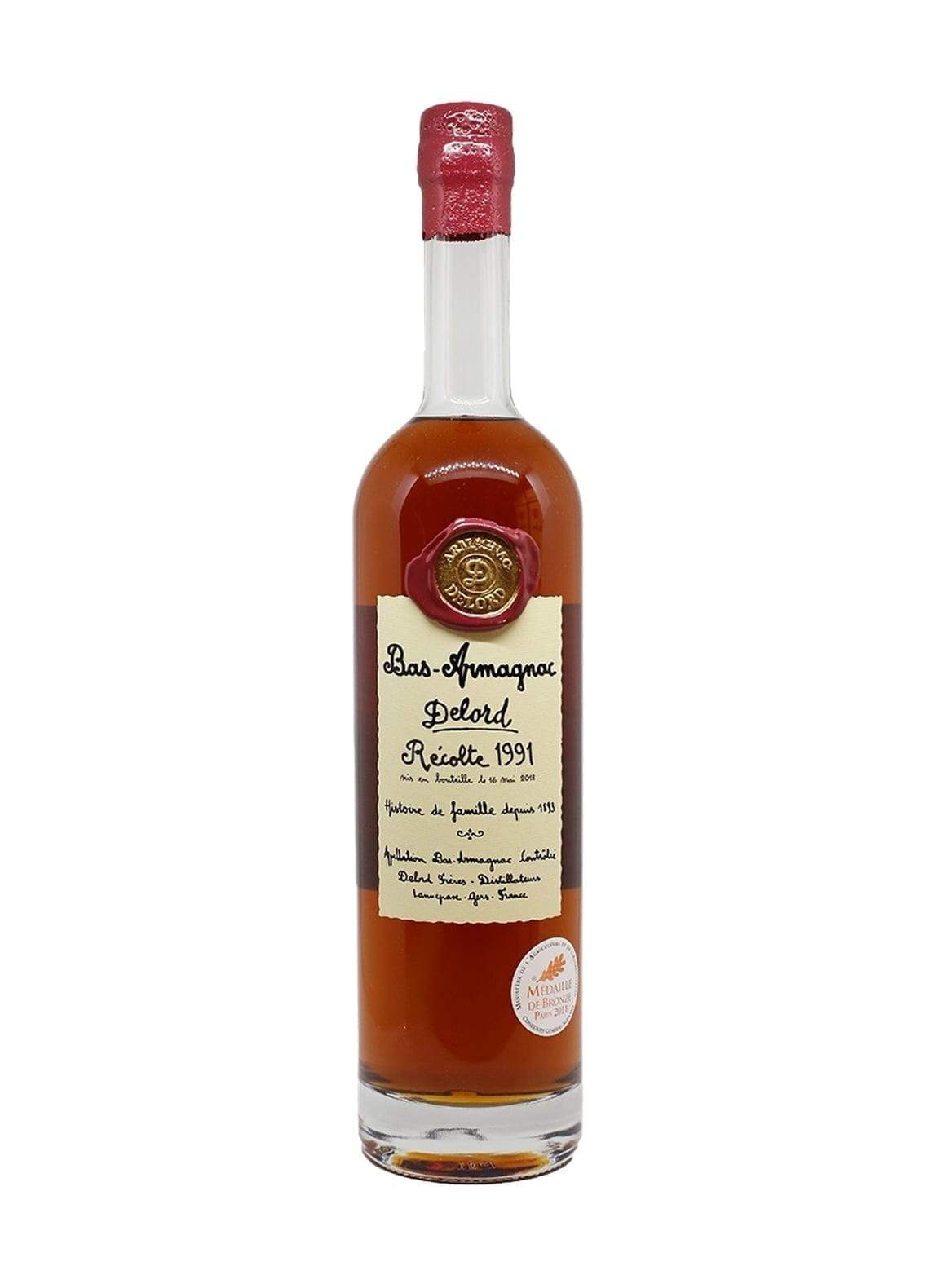 Delord 1991 Recolte Bas-Armagnac 750ml