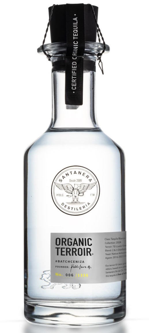 Destileria Santanera Organic Ceniza Blanco Tequila 750ml
