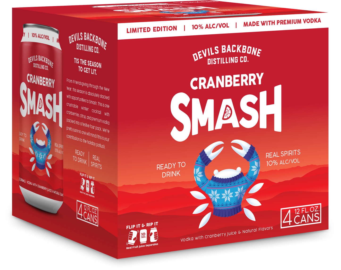 Devil's Backbone Brewing Company Cranberry Smash 12-Oz Can 4-Pack