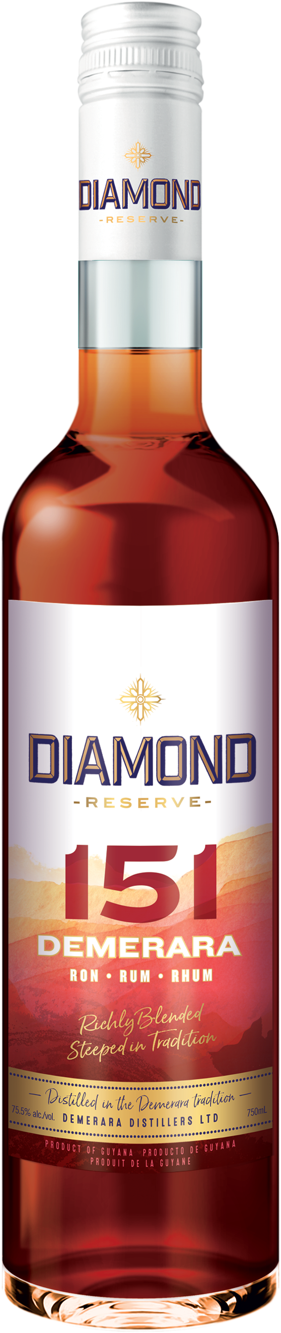 Diamond Reserve Overproof Aged Rum 750ml