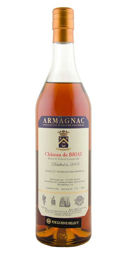 Domaine d'Aurensan 40 Year Old In Oak Cask Armagnac Brandy 750ml