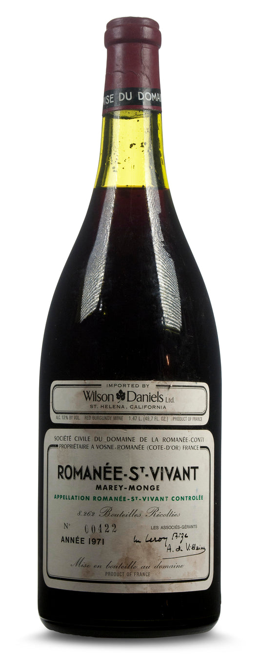 1971 Domaine de la Romanee-Conti Romanee-Saint-Vivant Grand Cru 750ml