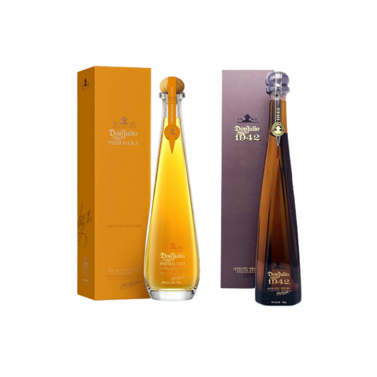 Don Julio 1942 Anejo & Primavera Reposado Tequila Bundle 750ml 2-Pack