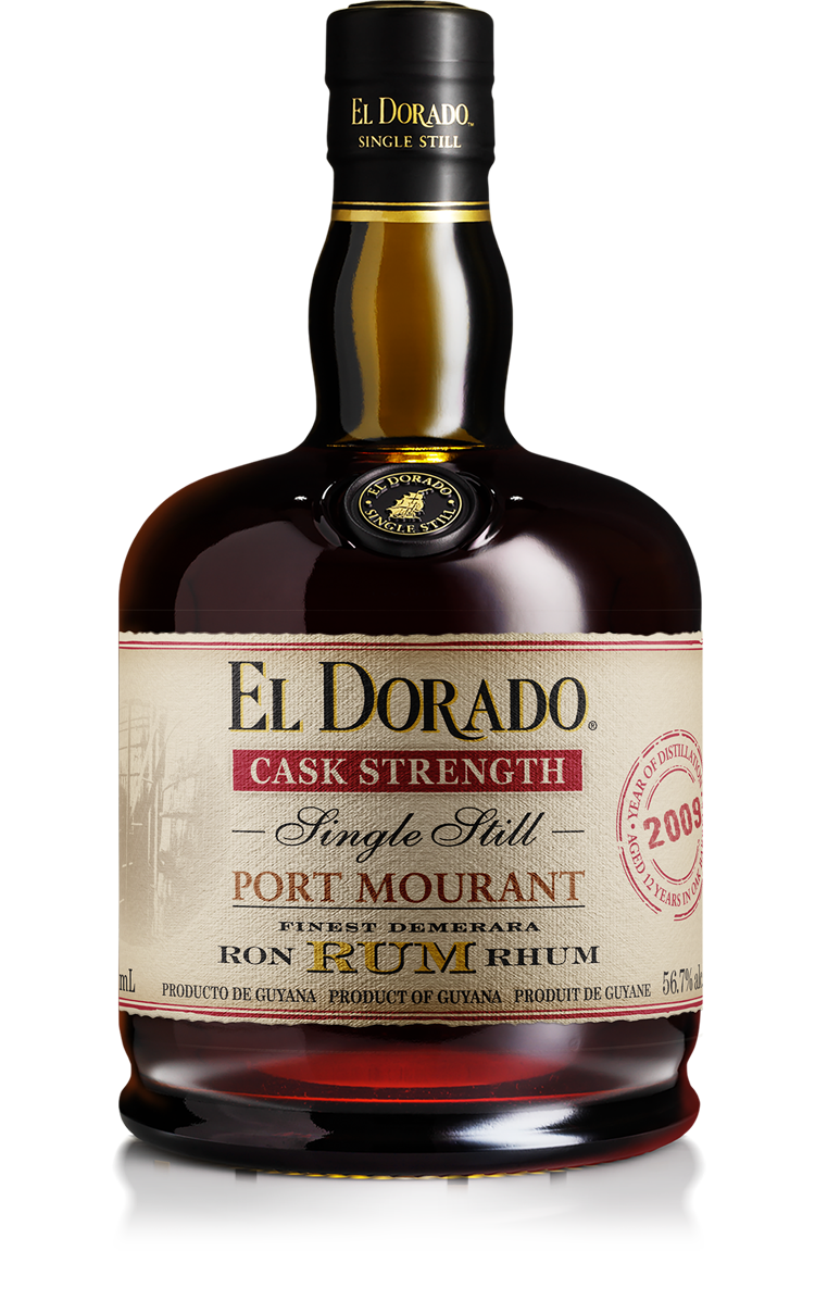 El Dorado Port Mourant Cask Strength Single Still Rum 750ml