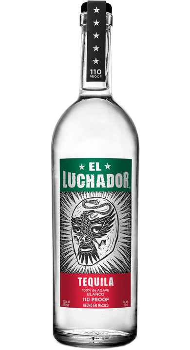 El Luchador 110 Proof Organic Blanco Tequila 750ml