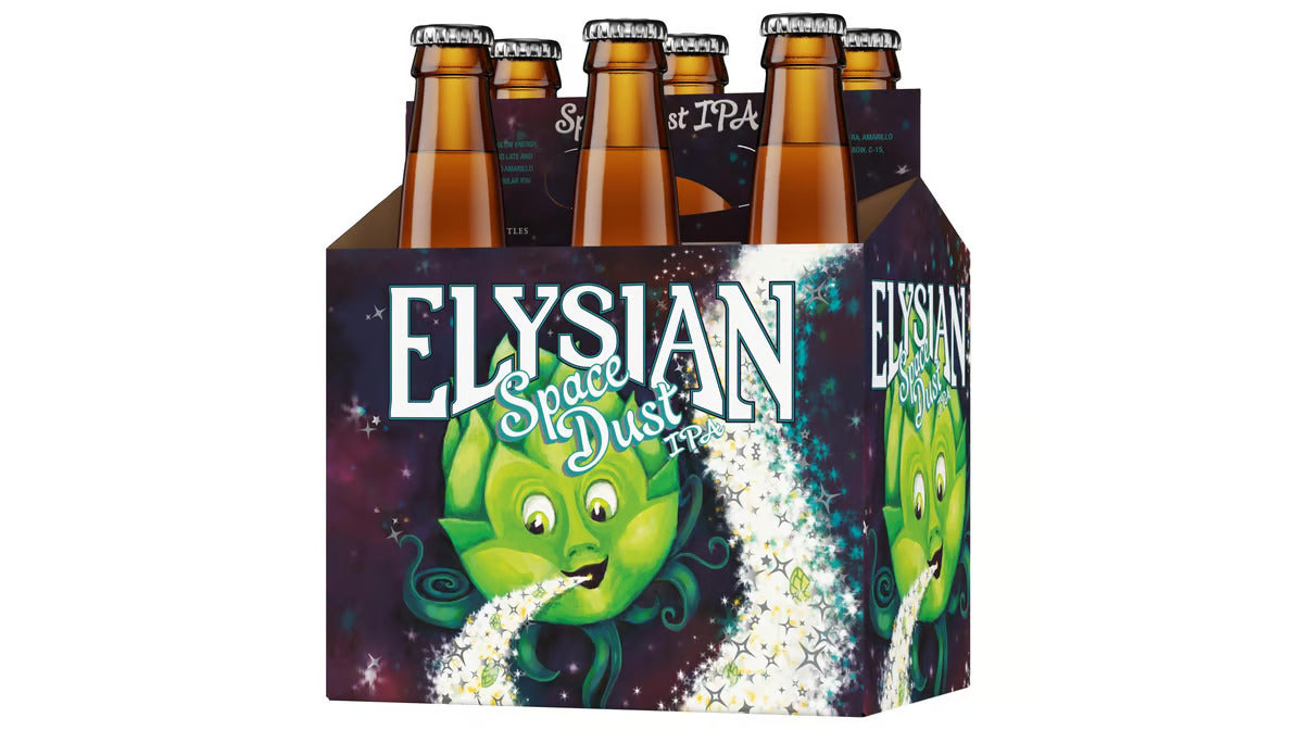 Elysian Brewing Manic Series Space Dust India Pale Ale Beer 12-Oz Bottle 6-Pack