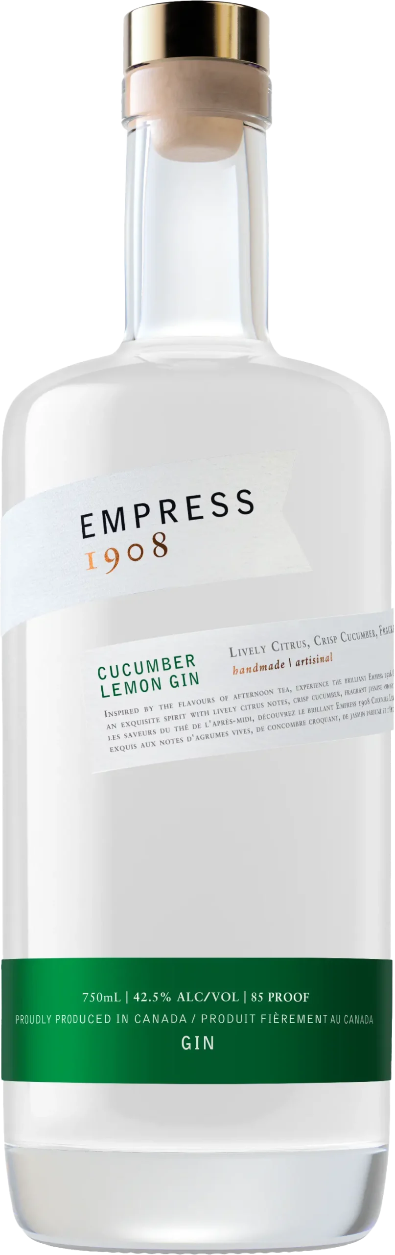 Empress 1908 Cucumber Lemon Gin 750ml