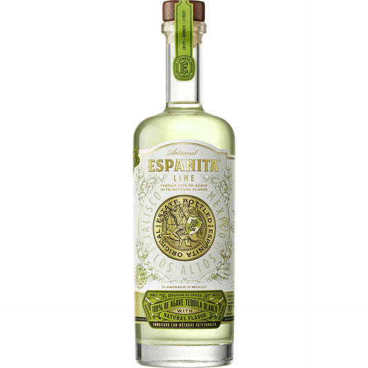 Espanita Small Batch Artisanal Lime Blanco Tequila 750ml