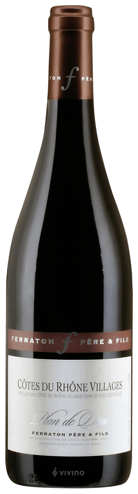 Ferraton Pere & Fils Cotes du Rhone Villages Plan de Dieu 750ml