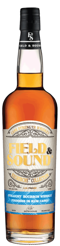 Field & Sound Recherche Collection Finished In Rum Casks Cask Strength Straight Bourbon Whiskey 750ml