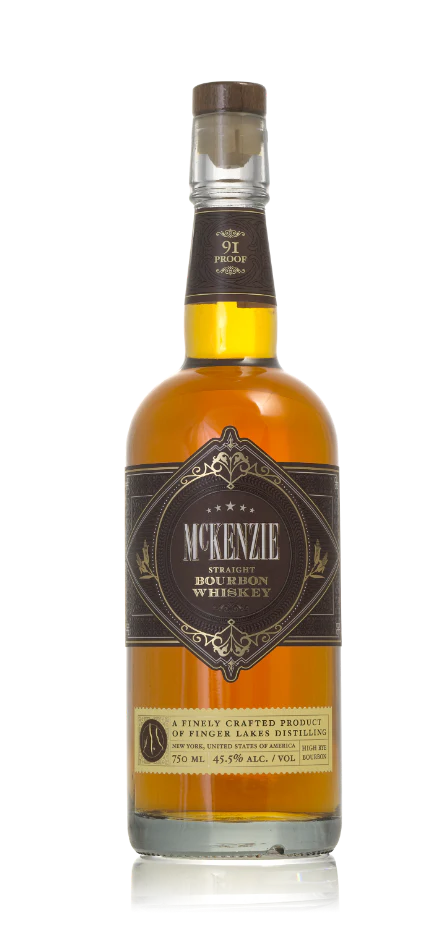 Finger Lakes Distilling McKenzie Bourbon Whiskey 91 proof 750ml