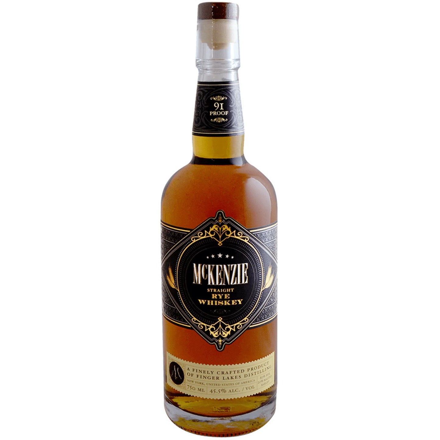 Finger Lakes Distilling McKenzie Straight Rye Whiskey 750ml