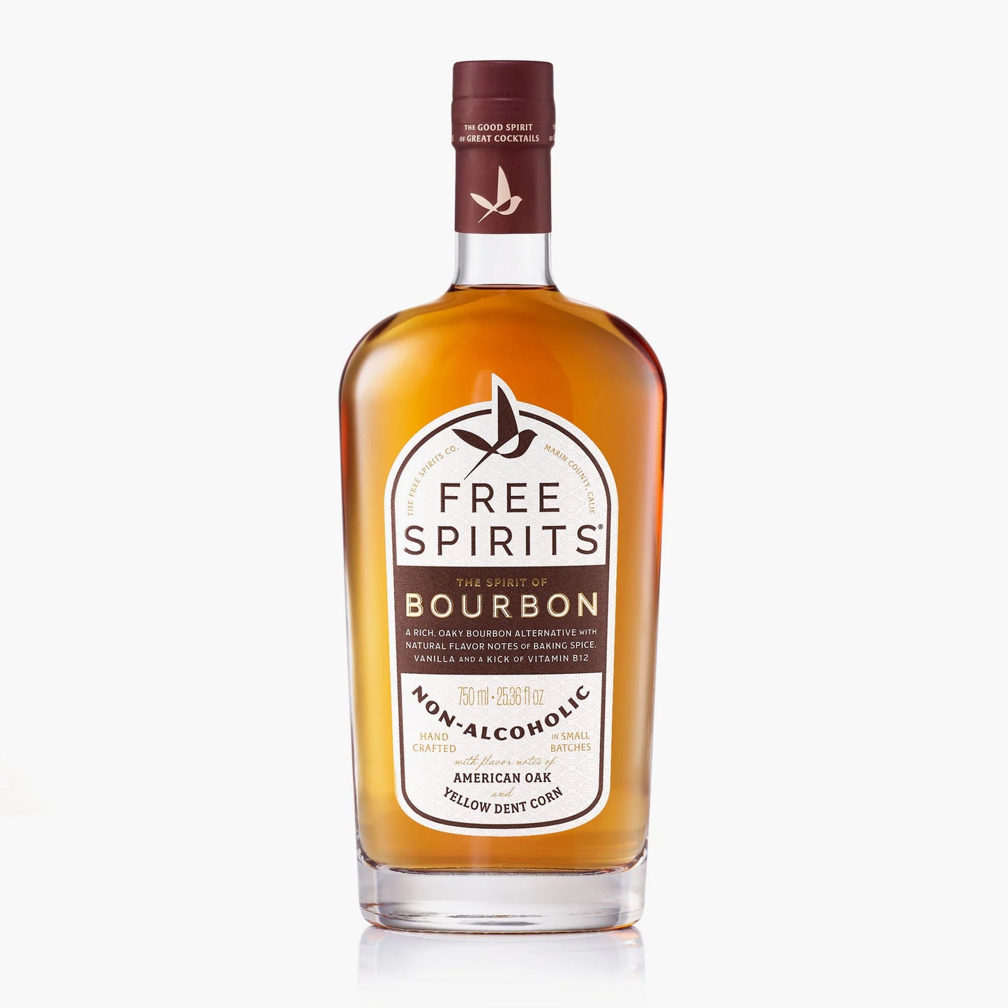 Free Spirits The Spirit of Bourbon Non-Alcoholic 750ml