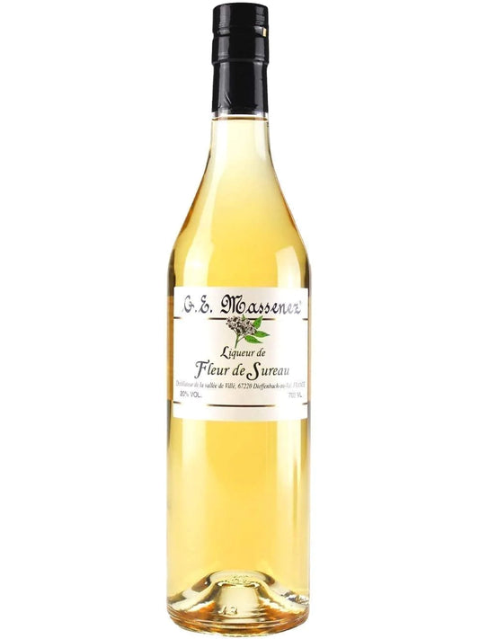 G.E. Massenez Elderflower Fleur de Sureau Liqueur 750ml