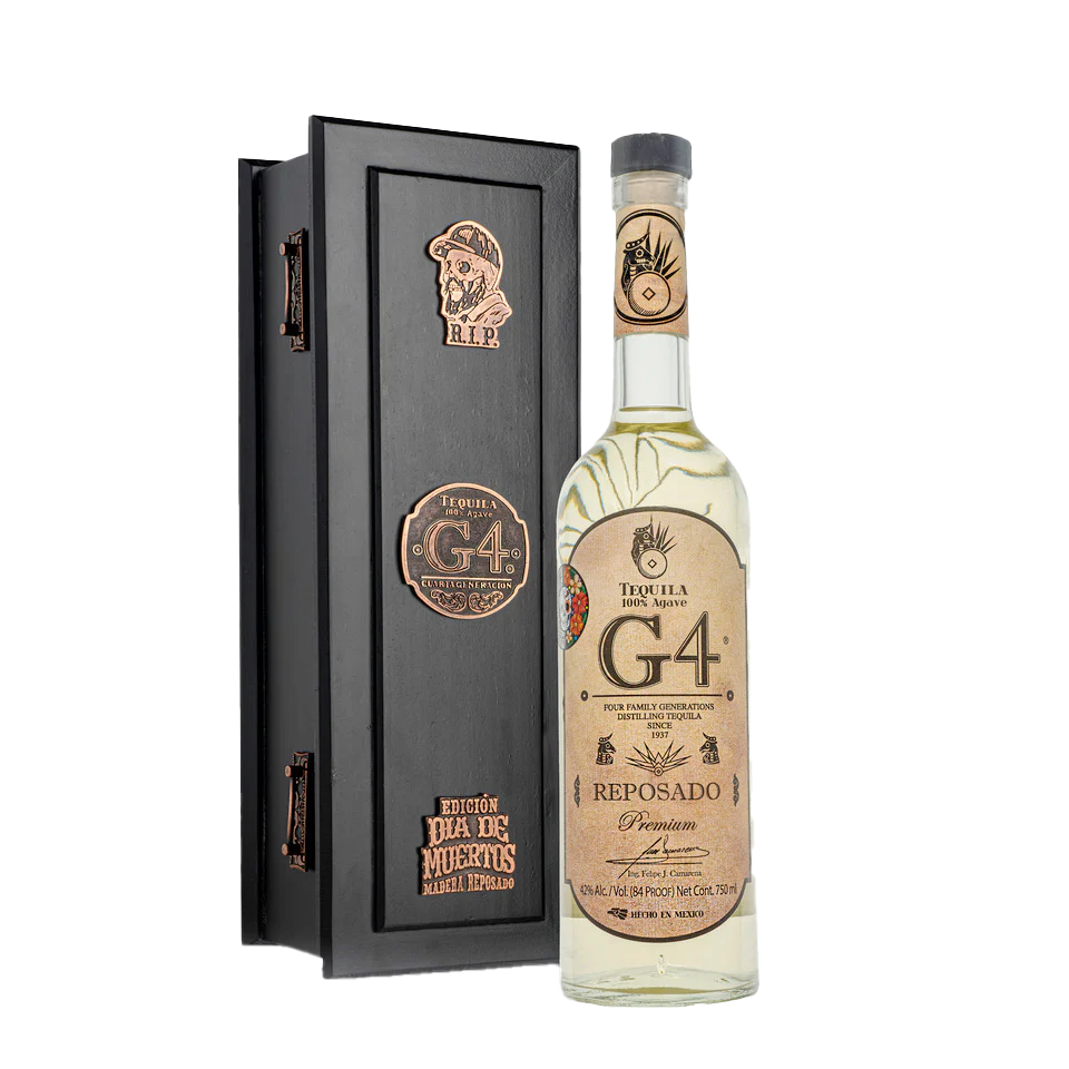 G4 Edicion Dia de Muertos Reposado Tequila 750ml