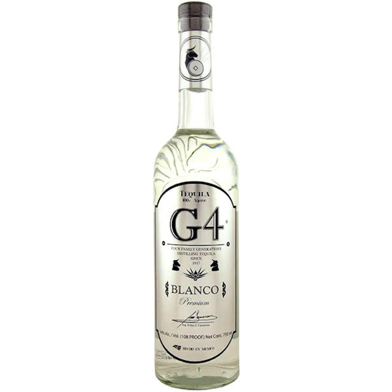 G4 High Proof Blanco Tequila 750ml