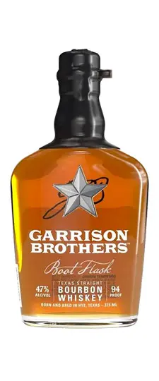Garrison Brothers Boot Flask Straight Bourbon Whiskey 375ml