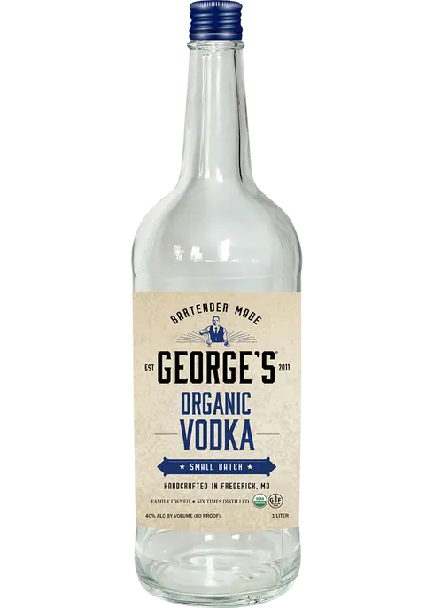 George's Organic Vodka 1Lt