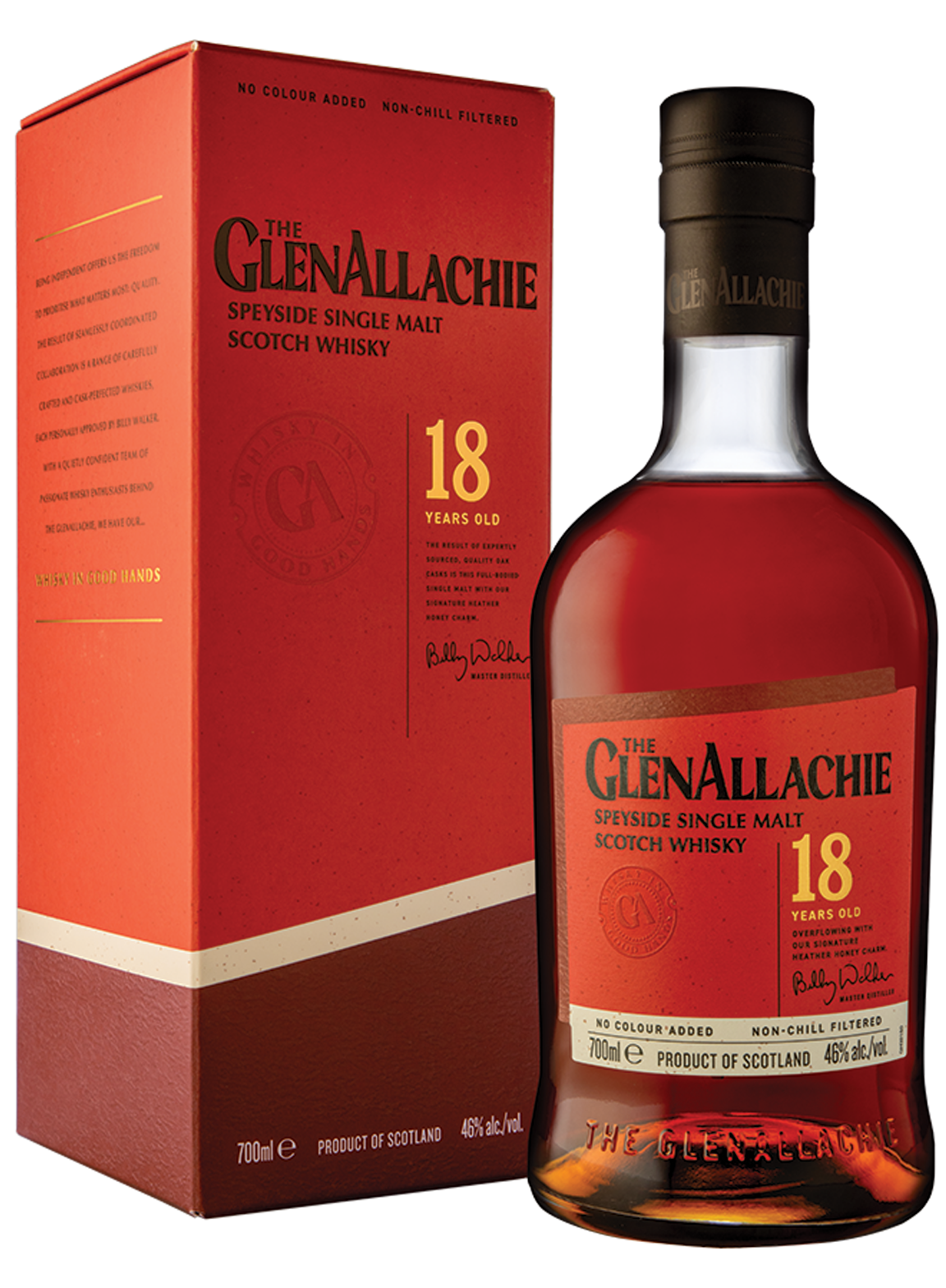 GlenAllachie 18 Year Old Single Malt Scotch Whisky 750ml