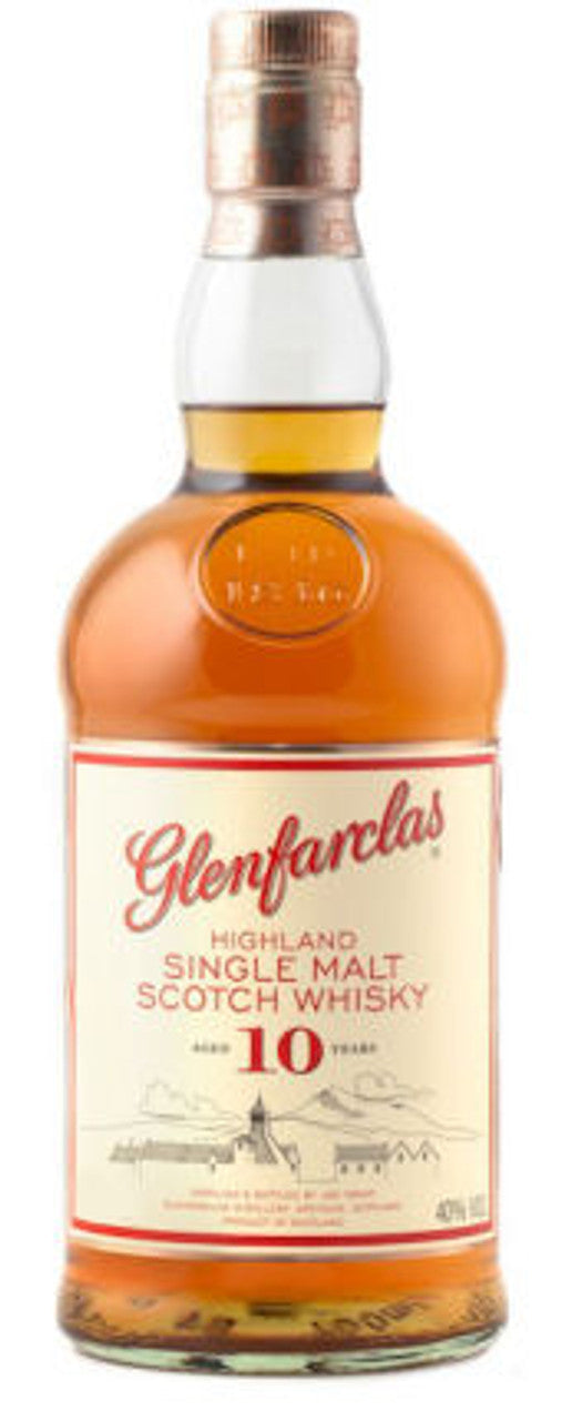 Glenfarclas 10 Year Old Single Malt Scotch Whisky 750ml