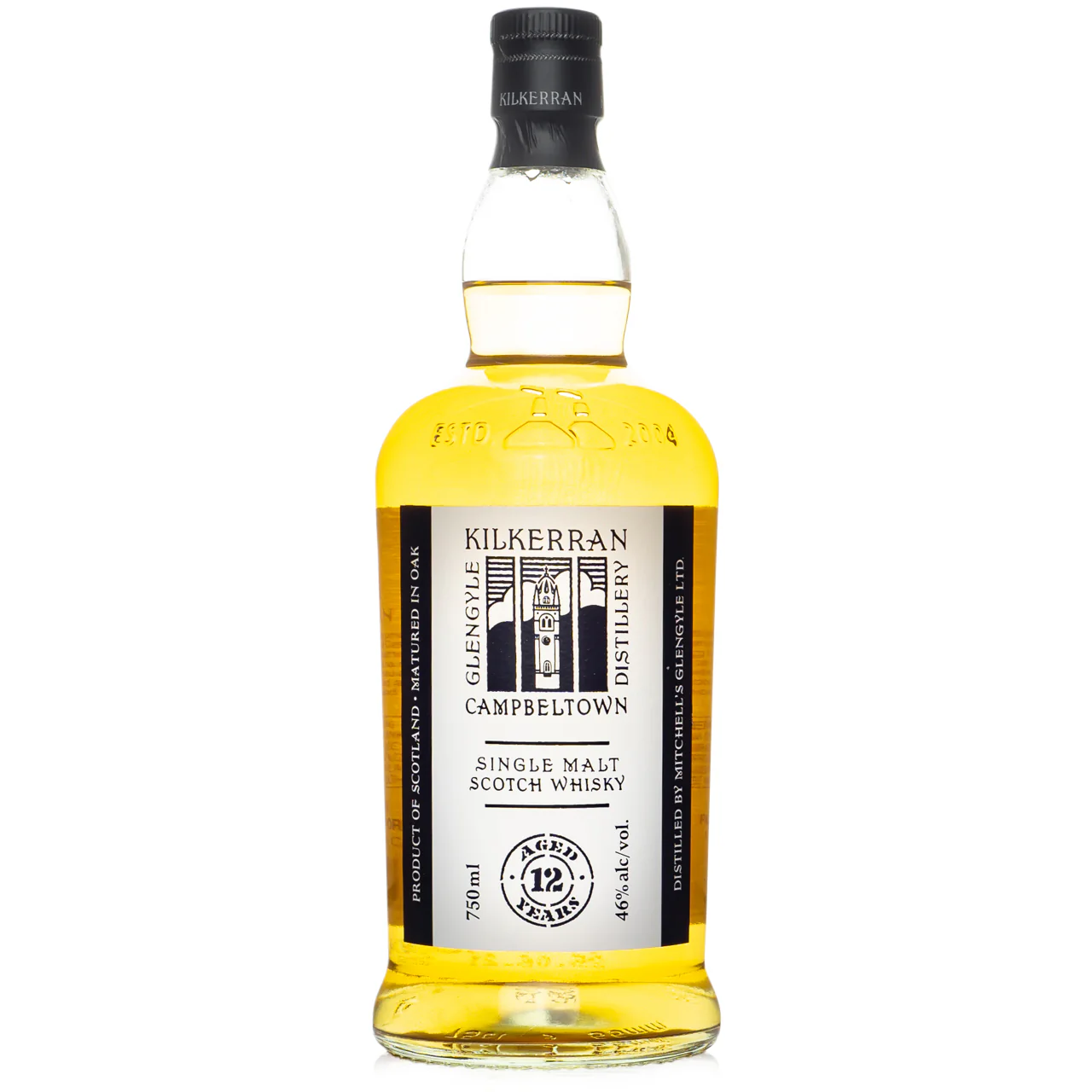 Glengyle Kilkerran 12 Year Old Single Malt Scotch Whisky 750ml